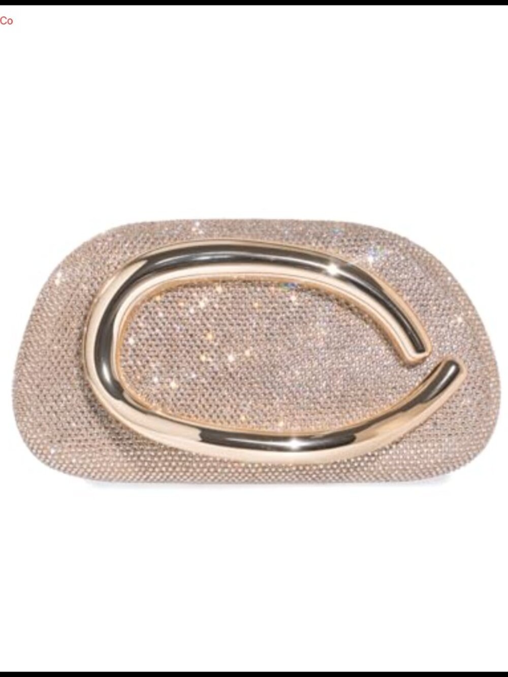 Velvet Rhinestone Evening Clutch with Metal Frame and Removable Chain